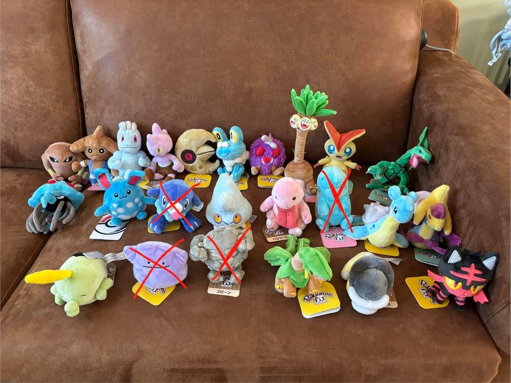 Pokémon fit plush (Pokémon Center Japan), Ophalen of Verzenden, Zo goed als nieuw, Overige typen