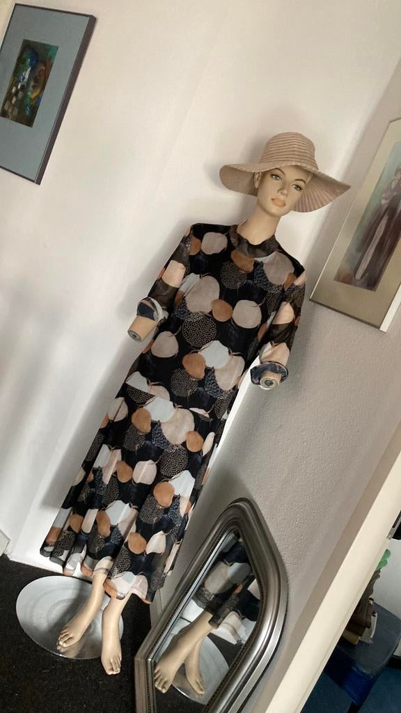 Donna Dura lange jurk nieuw 46, Ophalen of Verzenden, Nieuw, Maat 46/48 (XL) of groter, Onder de knie