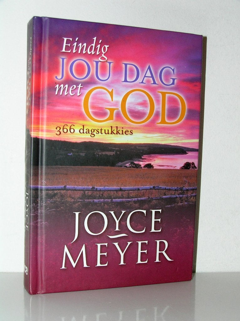 Joyce Meyer - Eindig jou dag met God (366 dagstukkies), Ophalen of Verzenden, Zo goed als nieuw, Christendom | Katholiek
