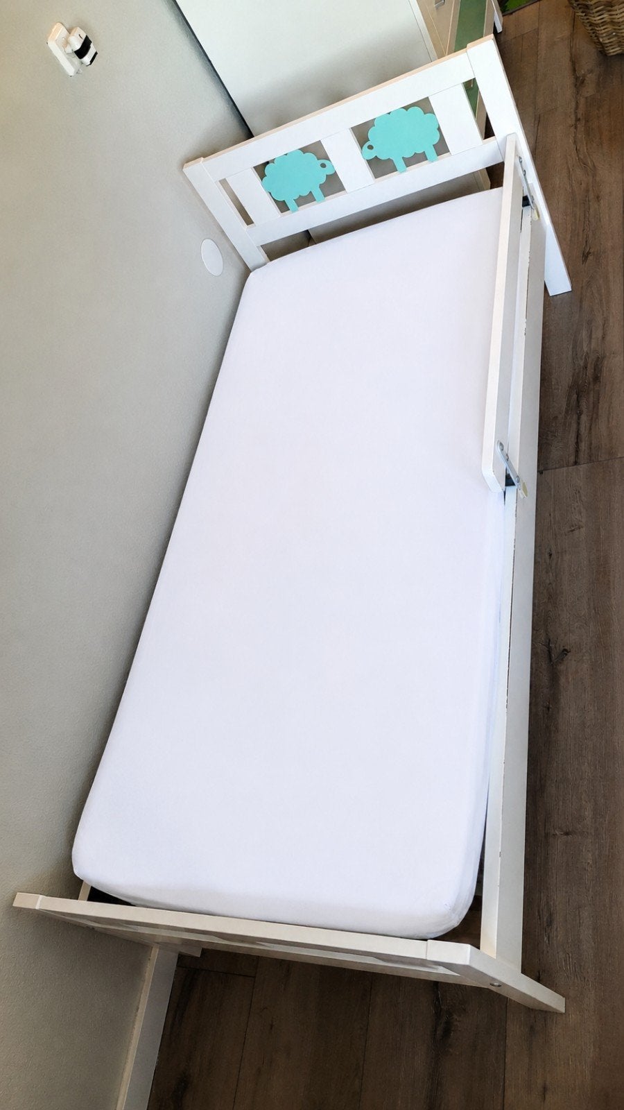 IKEA peuterbed inclusief matras, Ophalen, Gebruikt, 70 tot 85 cm, 140 tot 160 cm