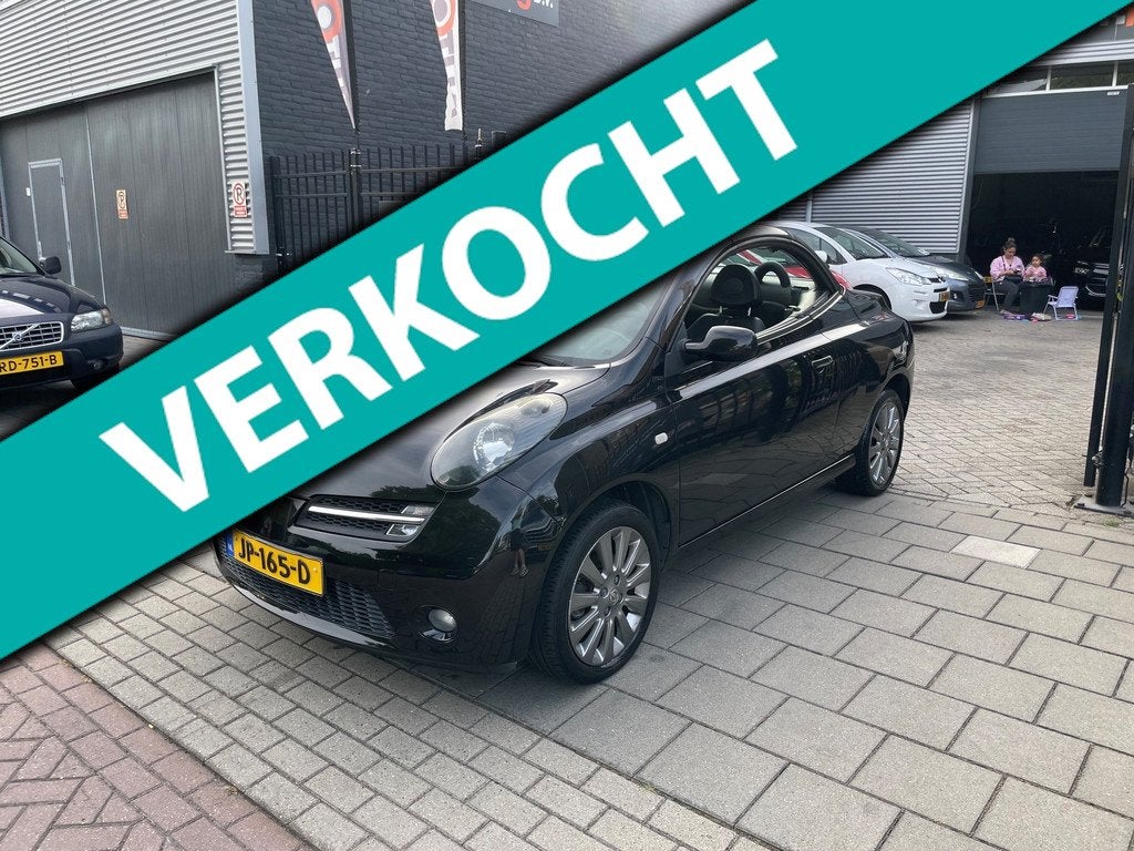 Nissan Micra C+C 1.6 Tekna Plus Trekhaak Airco Carplay/Andri, Voorwielaandrijving, 15 km/l, Gebruikt, 750 kg