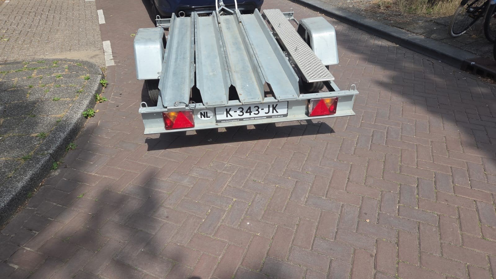 Blyss Motor trailer 750kg ongeremd - gebruikt, Ophalen, Gebruikt