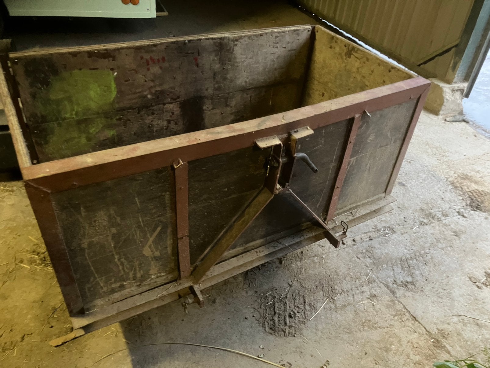 Transport bakje voor 3 punt hef, Ophalen, Gebruikt, 100 tot 125 cm