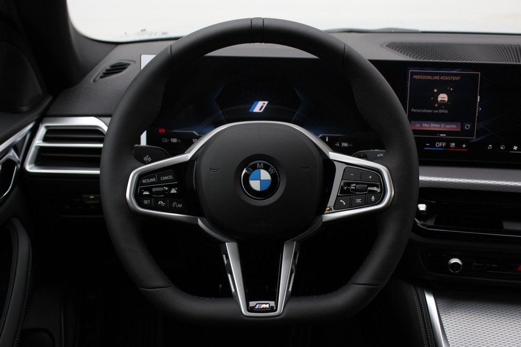 BMW i4 eDrive35 M Sport / Adaptieve LED / Comfort Access / A, Auto's, BMW, Achterwielaandrijving, Zwart, Leder, Nieuw