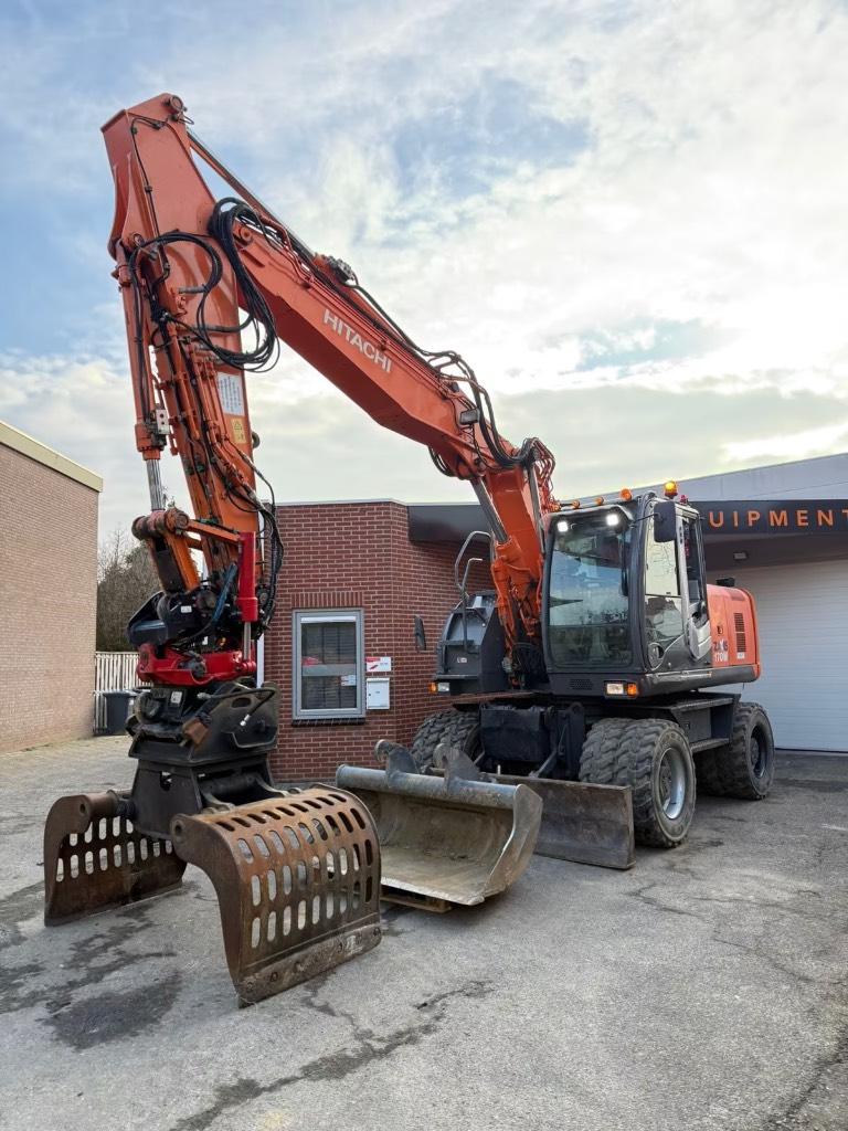 Hitachi ZX170W-3 (bj 2008), Graafmachine