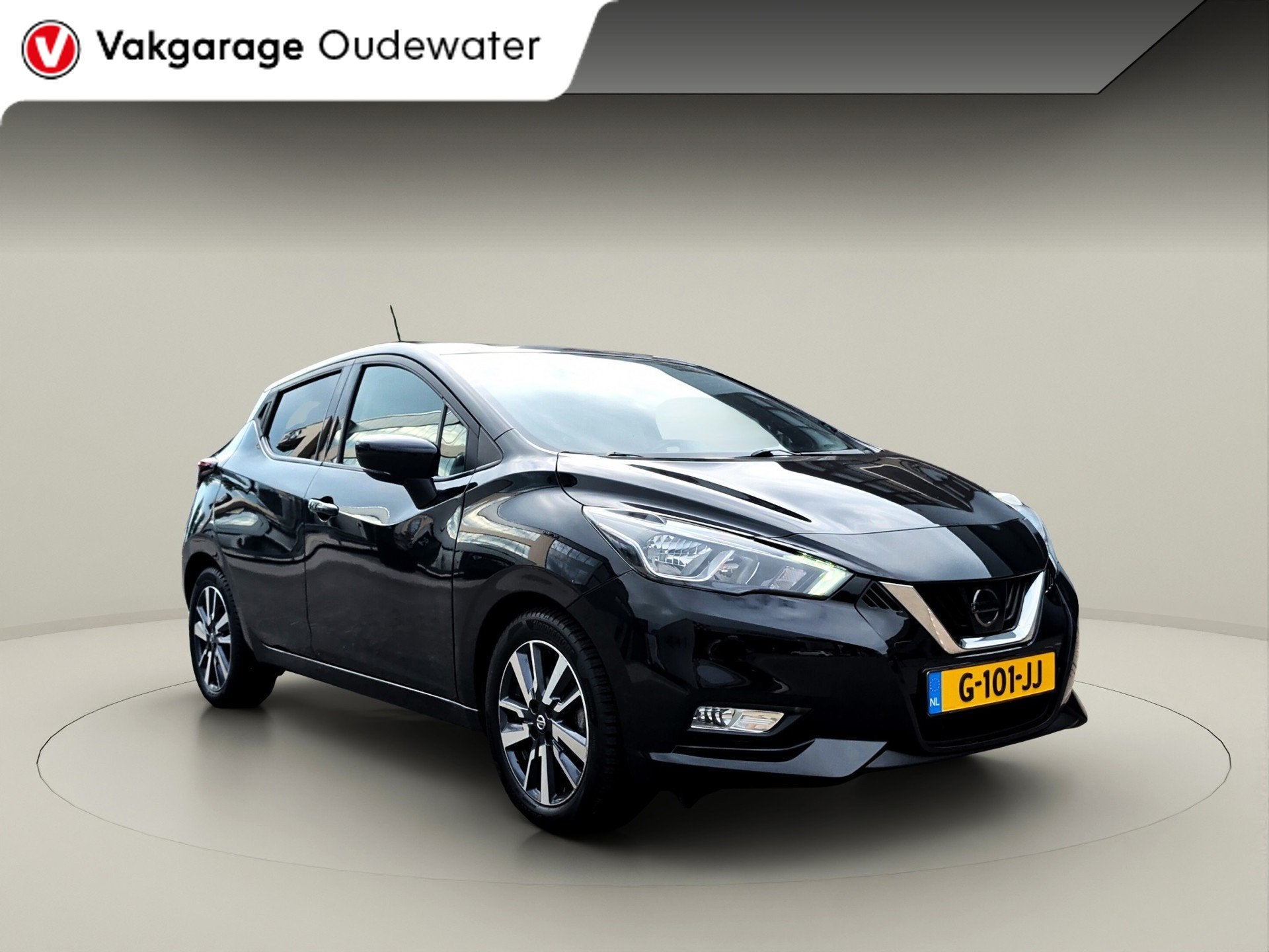 Nissan Micra 1.0 IG-T N-Connecta, Auto's, Euro 6, Met garantie (alle), Zwart, Origineel Nederlands