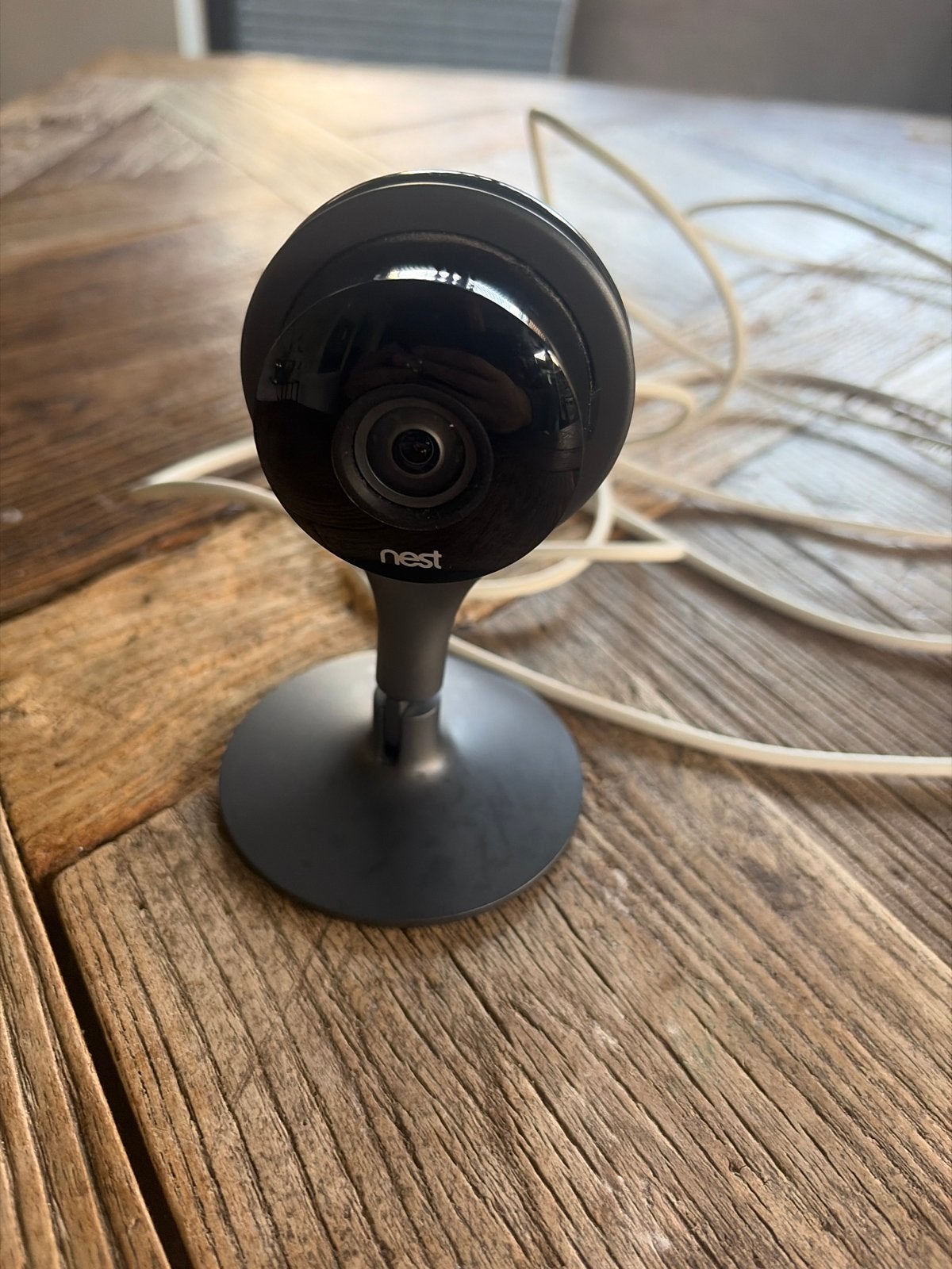 Google Nest Cam (bedraad) - Binnencamera, Ophalen of Verzenden, Gebruikt, Binnencamera