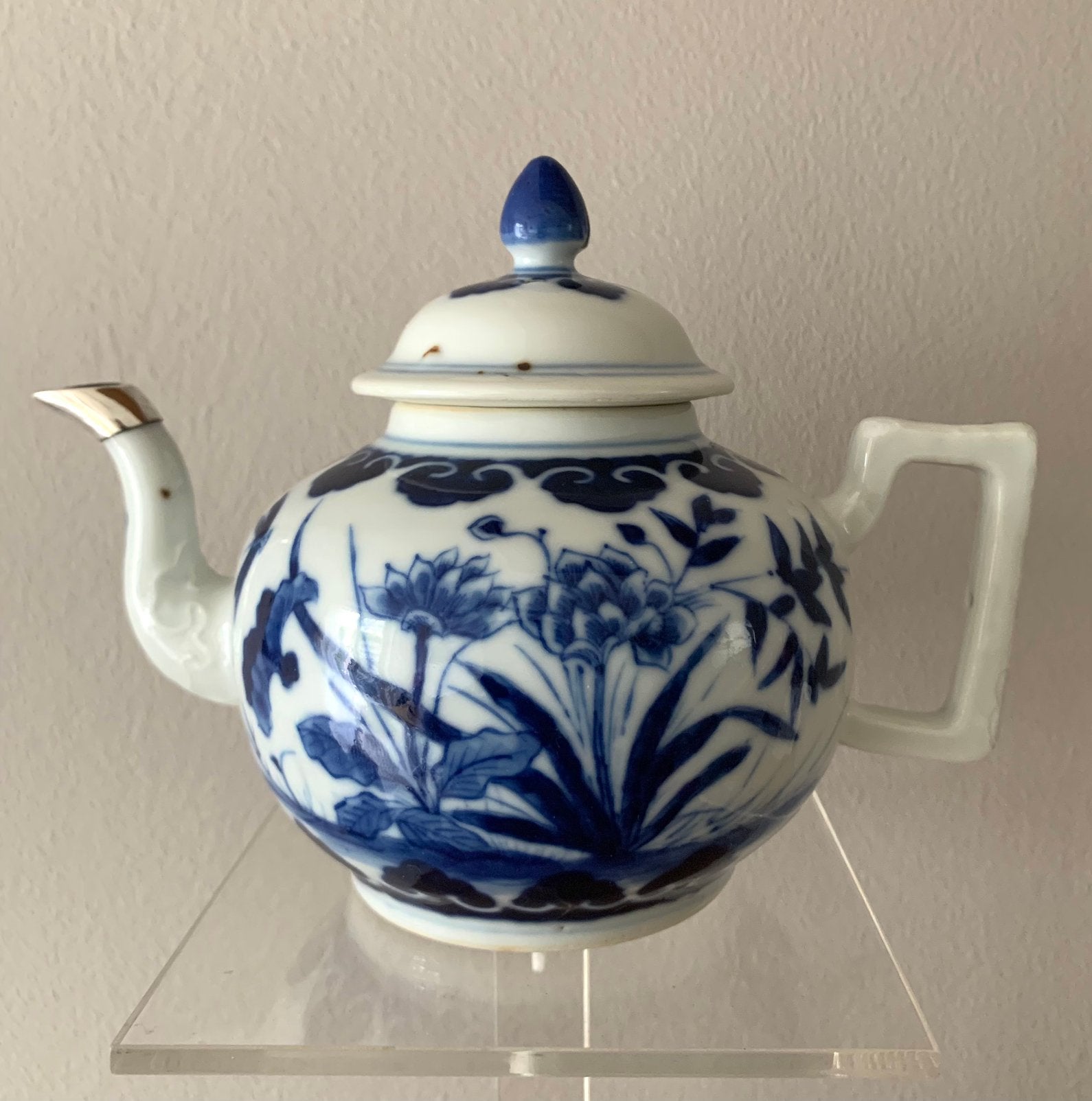 Chinees theepotje kangxi model qing periode 19e eeuws, Ophalen of Verzenden
