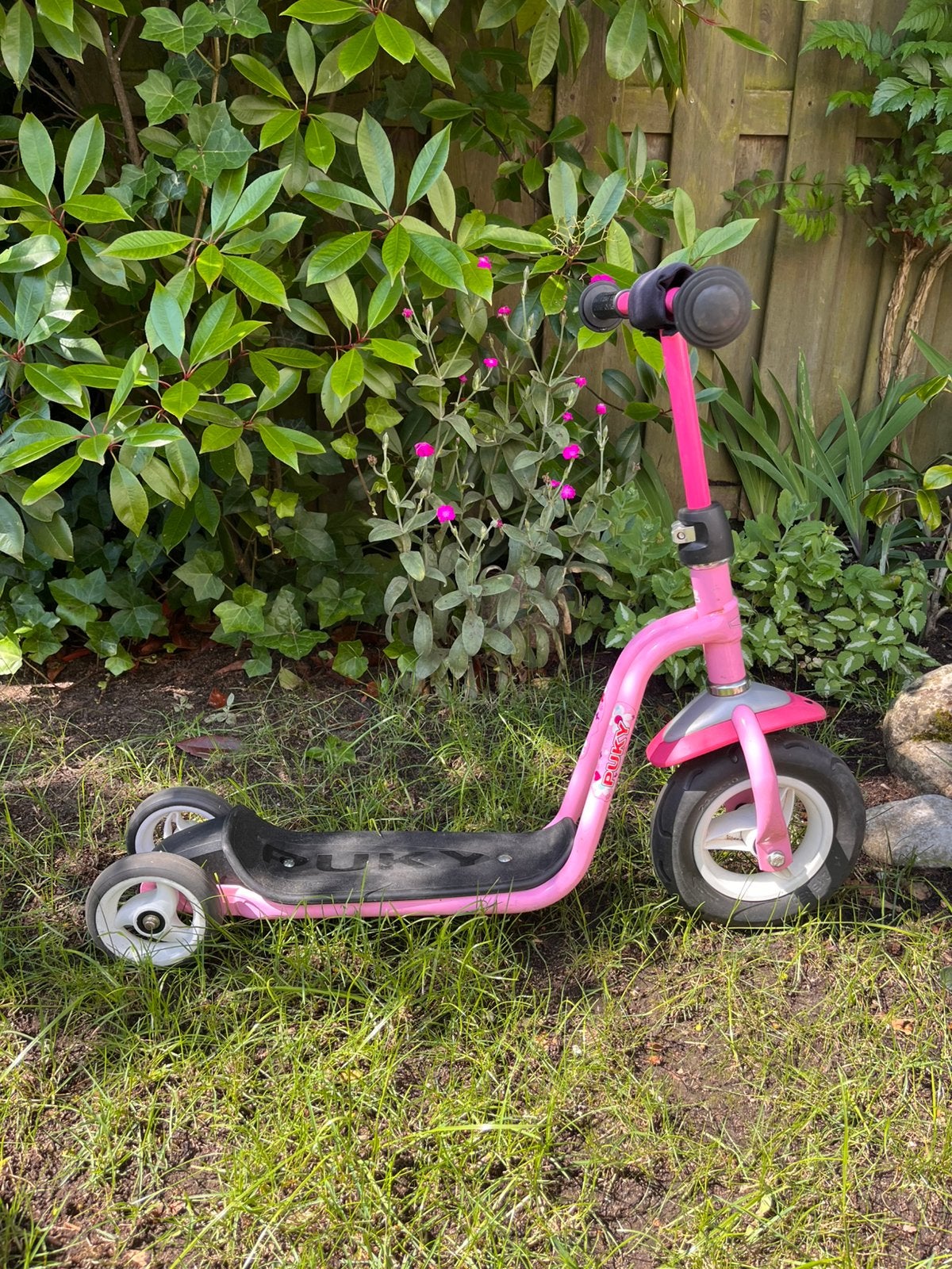 Puky step roze 2-4 jaar, Fietsen en Brommers, Steps, Ophalen, Gebruikt, Gewone step