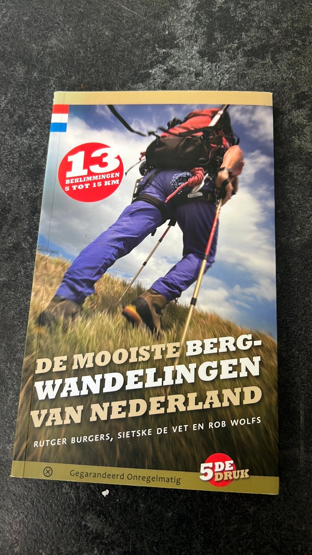 Rutger Burgers - De mooiste bergwandelingen van Nederland, Boeken, Fiets- of Wandelgids, Rutger Burgers; Sietske de Vet; Rob Wolfs