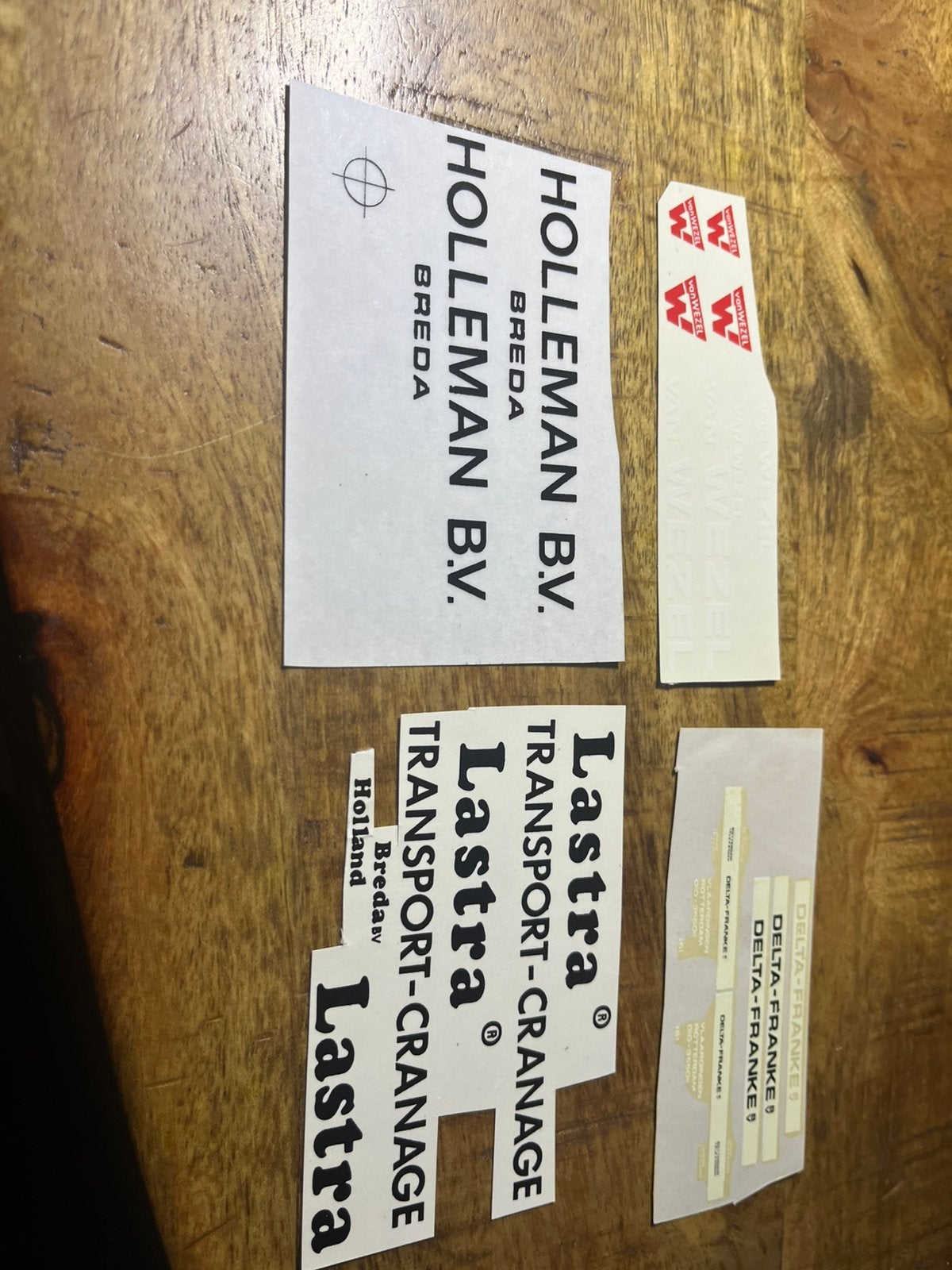 Div decals, Ophalen of Verzenden, Nieuw, Bus of Vrachtwagen, Wsi