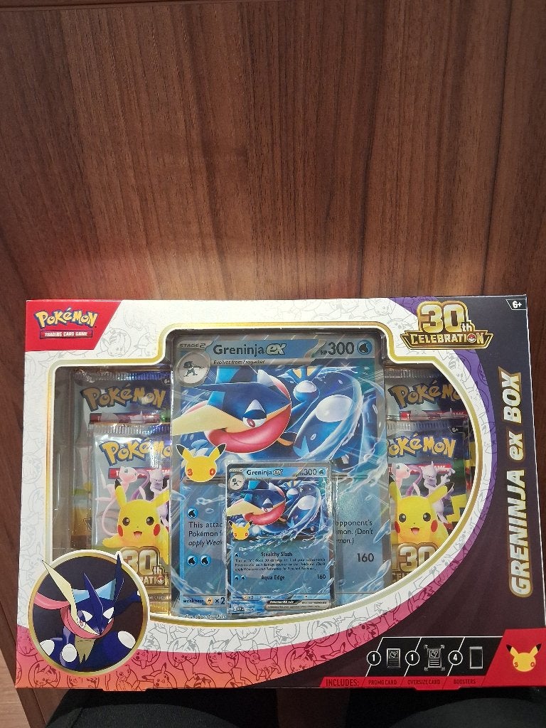 Pokemon Greninja EX Box 30th, Ophalen of Verzenden, Nieuw, Overige typen