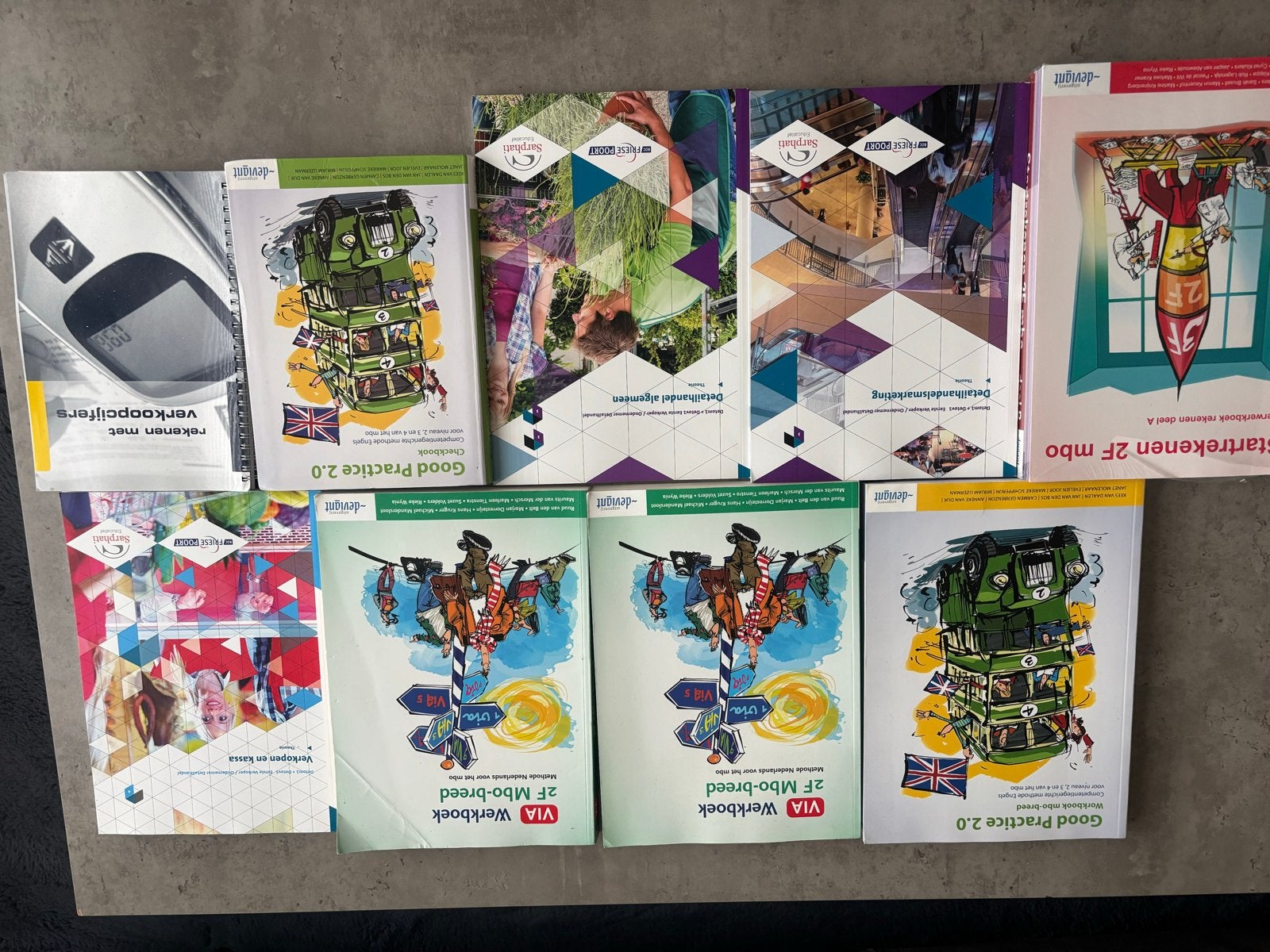 MBO Boekenpakket: Detailhandel, Engels, Rekenen, Verkoop, Ophalen of Verzenden, Zo goed als nieuw, Overige niveaus, Economie