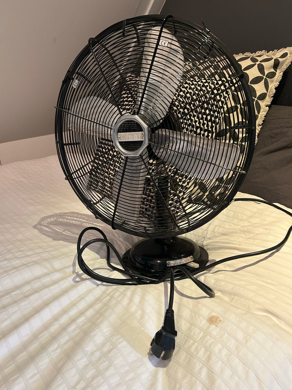 Vintage Cinni Ventilator - Decoratief en Functioneel, Witgoed en Apparatuur, Ventilatoren, Ophalen, Gebruikt, Vloerventilator