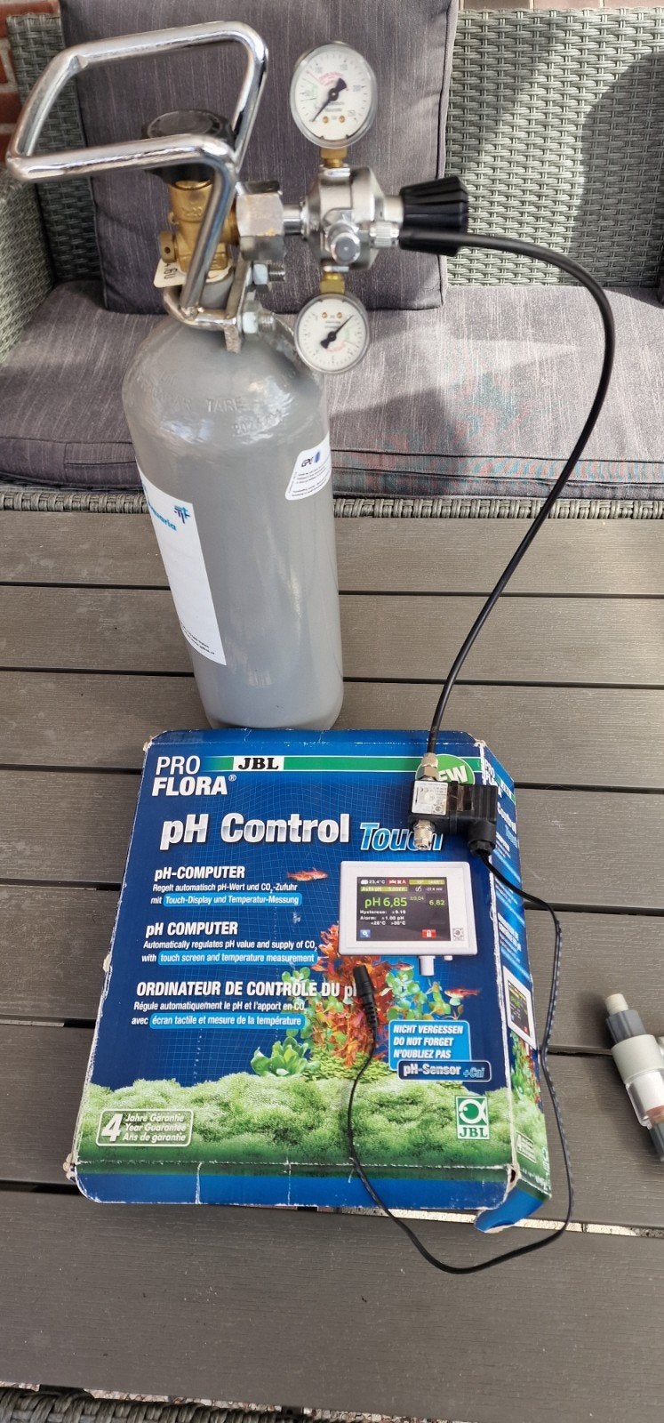 jbl pro flora co2 set, Ophalen, Inclusief toebehoren, Gebruikt, CO₂-systeem