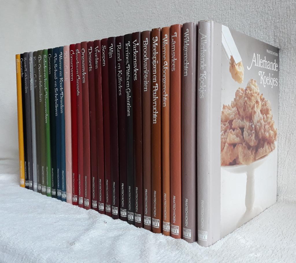 Complete serie (27x) TIME - LIFE kookboeken Praktisch Koken, Boeken, Kookboeken, Ophalen, Zo goed als nieuw