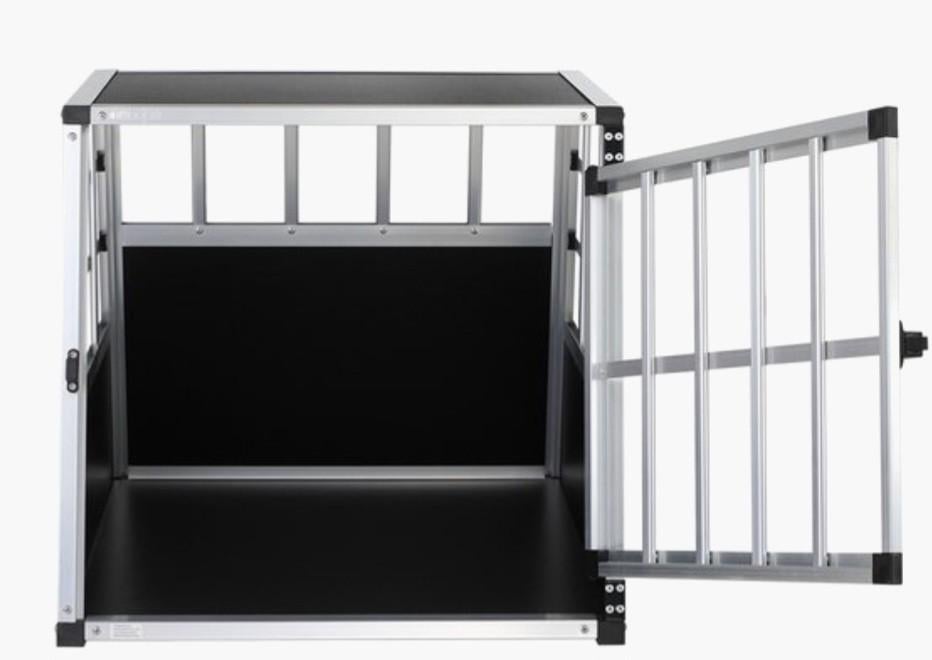 Aluminium auto reis bench voor hond. Zie maten., Ophalen, Zo goed als nieuw