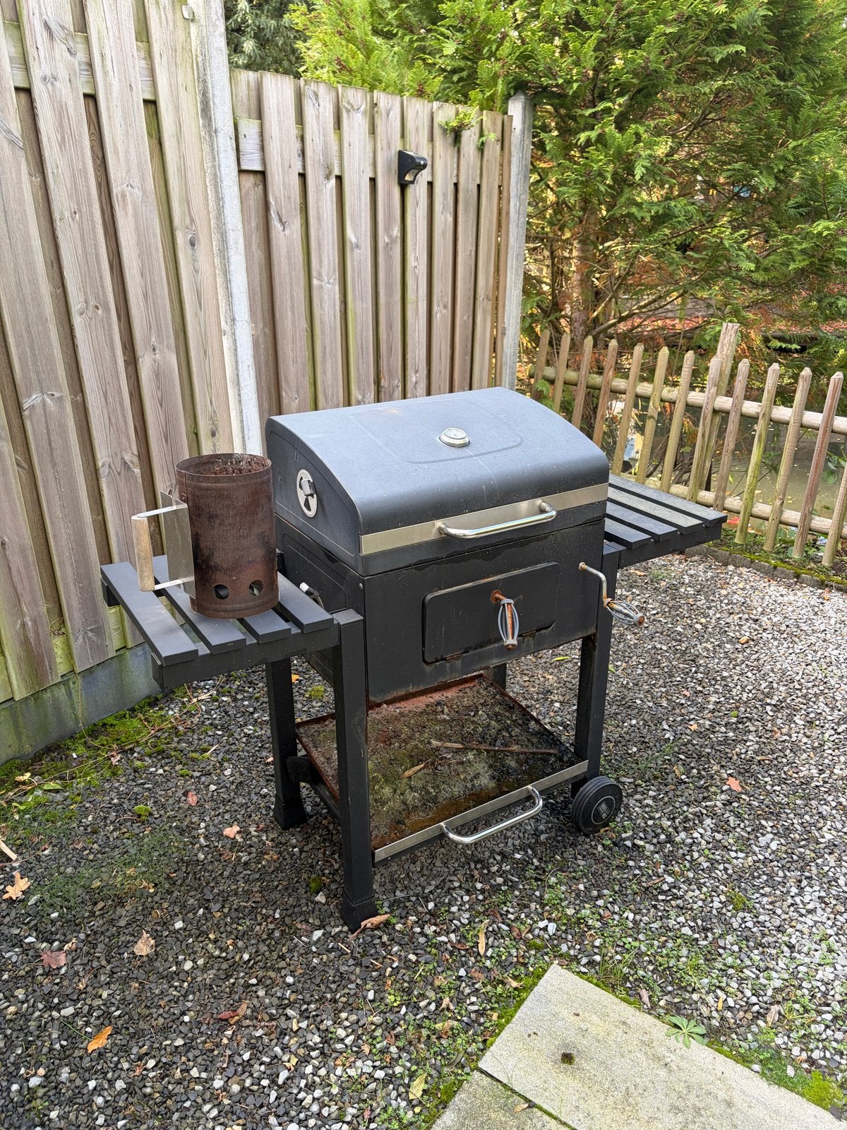 BBQ oud ijzer, Ophalen, Gebruikt