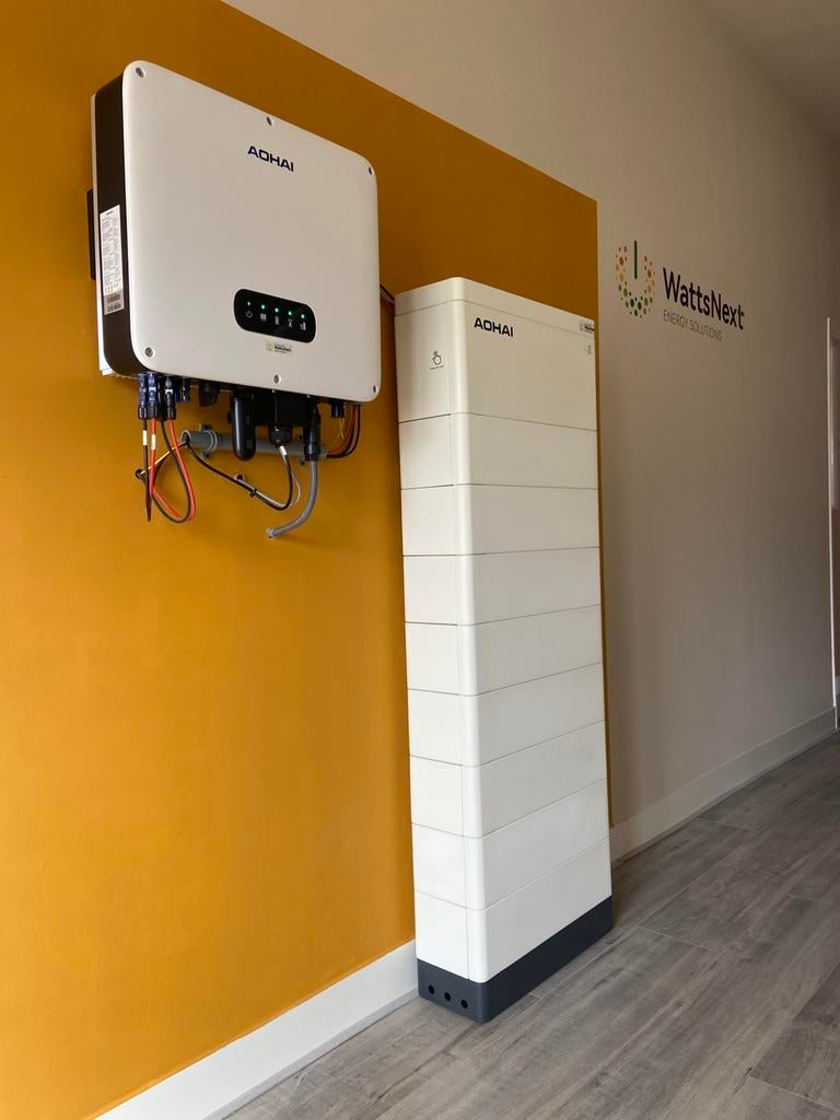 10 kWh Aohai Thuisbatterij | Complete set + installatie, Ophalen, Nieuw, Compleet systeem