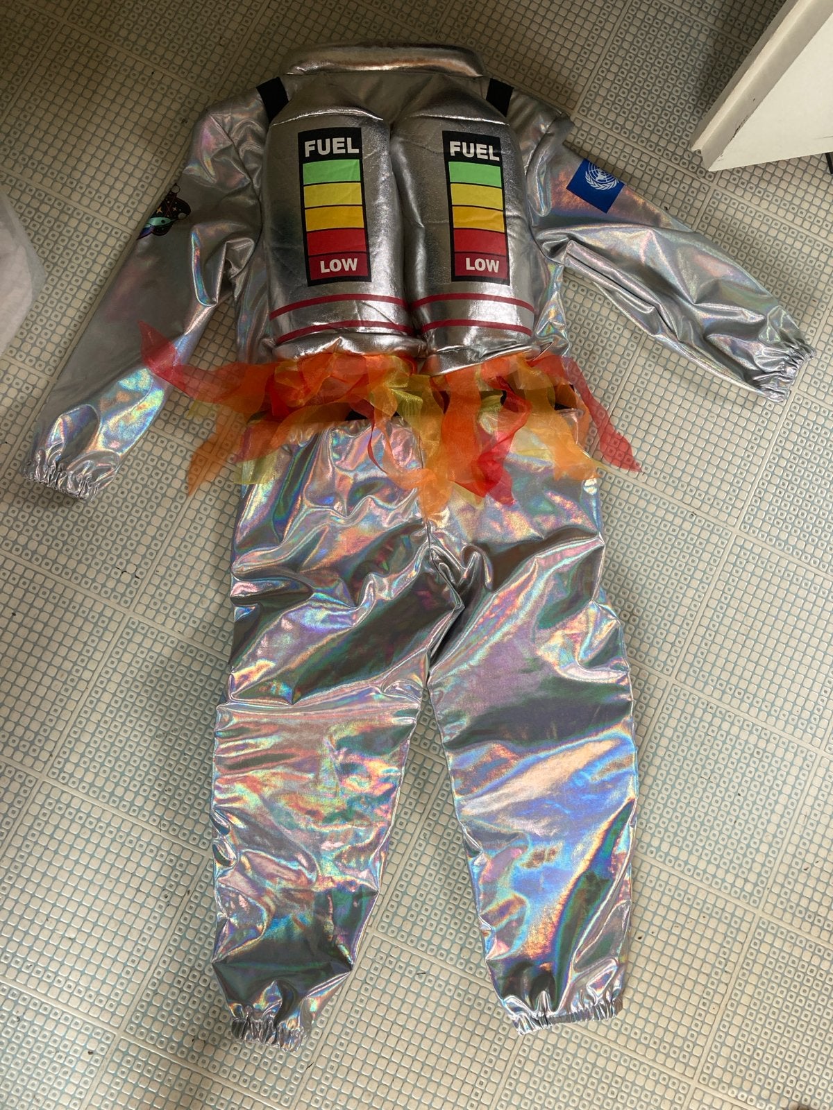 Hoogwaardig Astronaut Kostuum - Slechts één keer gebruikt!, Ophalen, Zo goed als nieuw, Jongen of Meisje