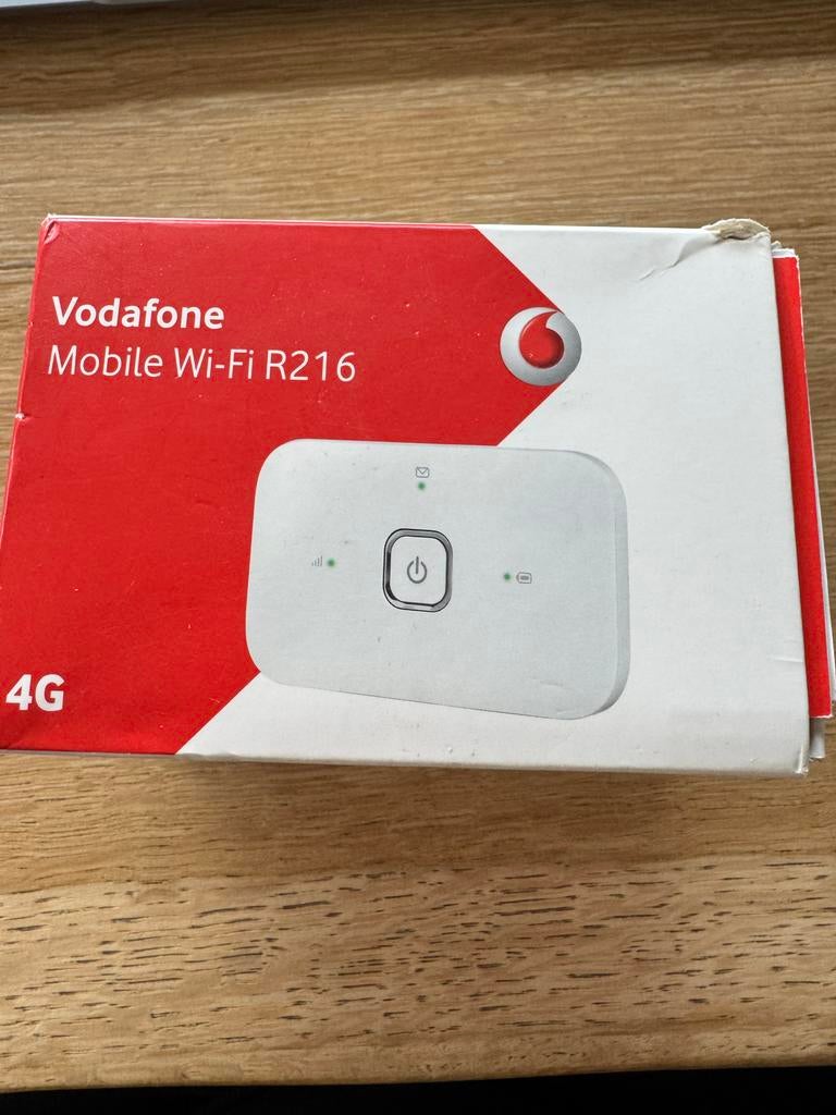 Vodafone Mobile Wi-Fi R216 4G in doos, Ophalen of Verzenden, Gebruikt