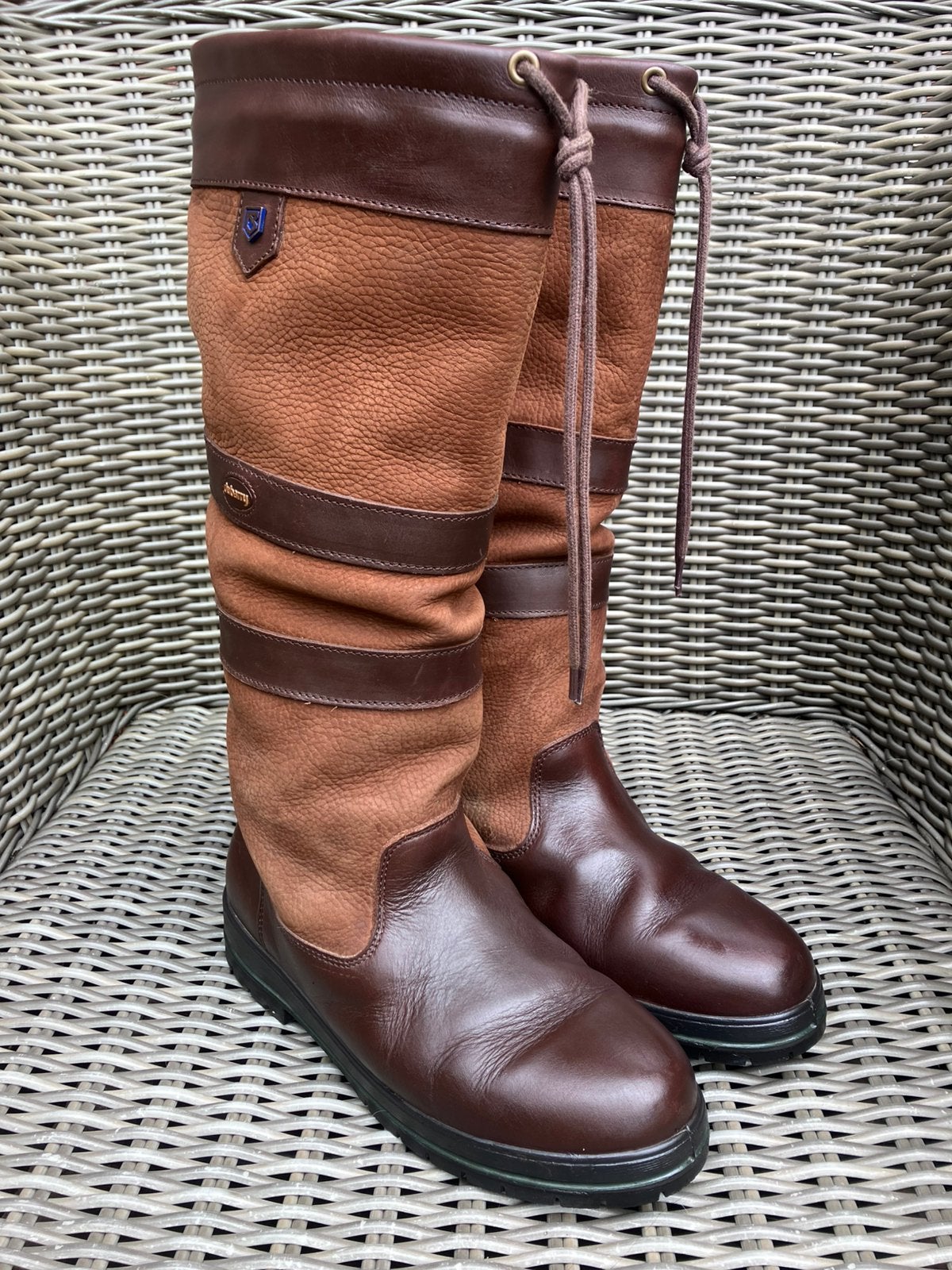 Dubarry Galway Extra-fit zgan outdoorlaarzen, Kleding | Dames, Schoenen, Hoge laarzen, Bruin, Zo goed als nieuw, Ophalen