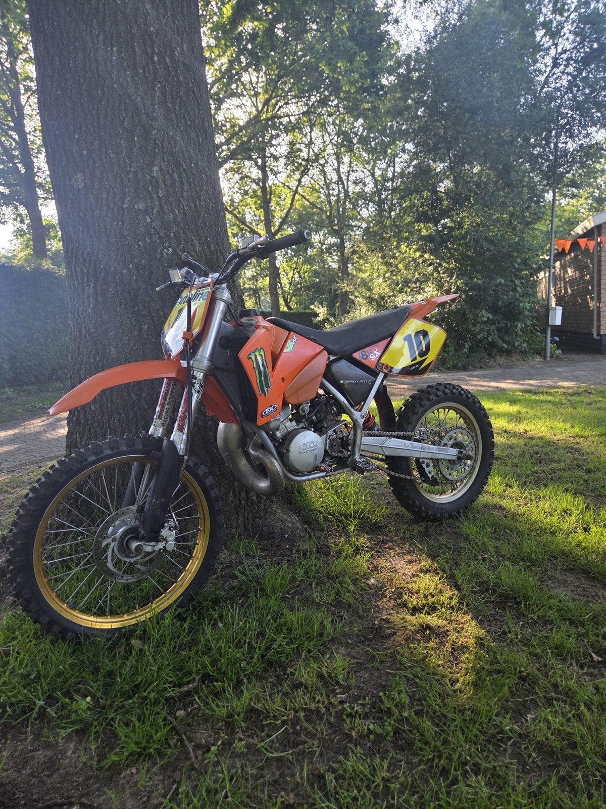 KTM 65cc omgebouwd naar 85cc, Ophalen