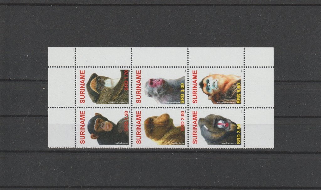 Suriname 2007, 1481 t/m 1486, Postfris., Verzenden, Postfris