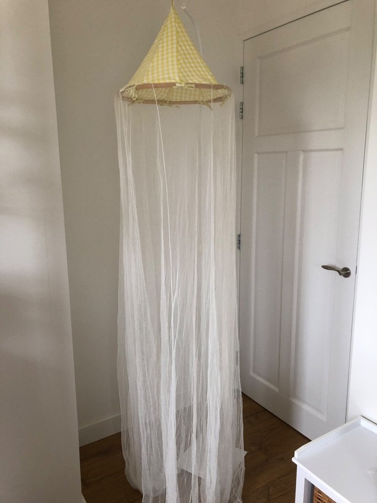 klamboe - decoratie, Ophalen, Gebruikt, Groen, Jollein