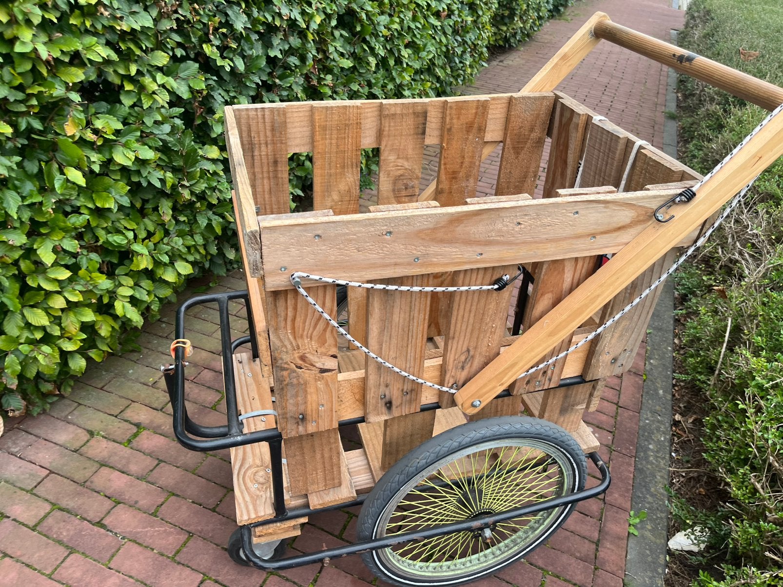 Grote folder/kranten kar, 100 liter of meer, Ophalen, Zo goed als nieuw, Transportkar