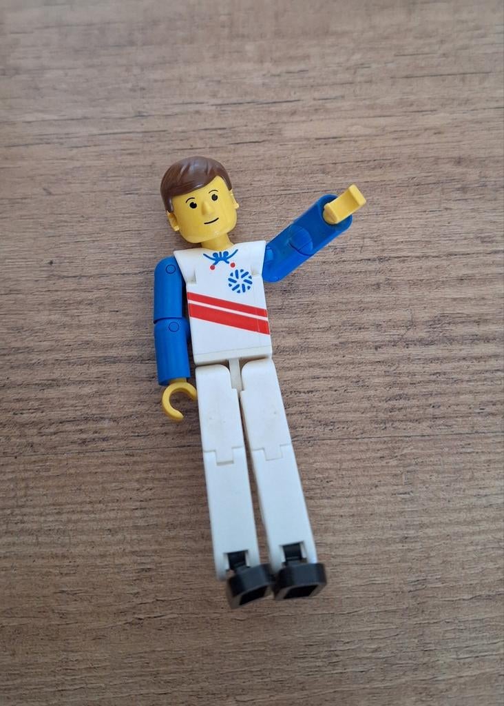 LEGO Skier Technic figuur - Vintage (1986), Ophalen of Verzenden, Gebruikt, Jongen of Meisje