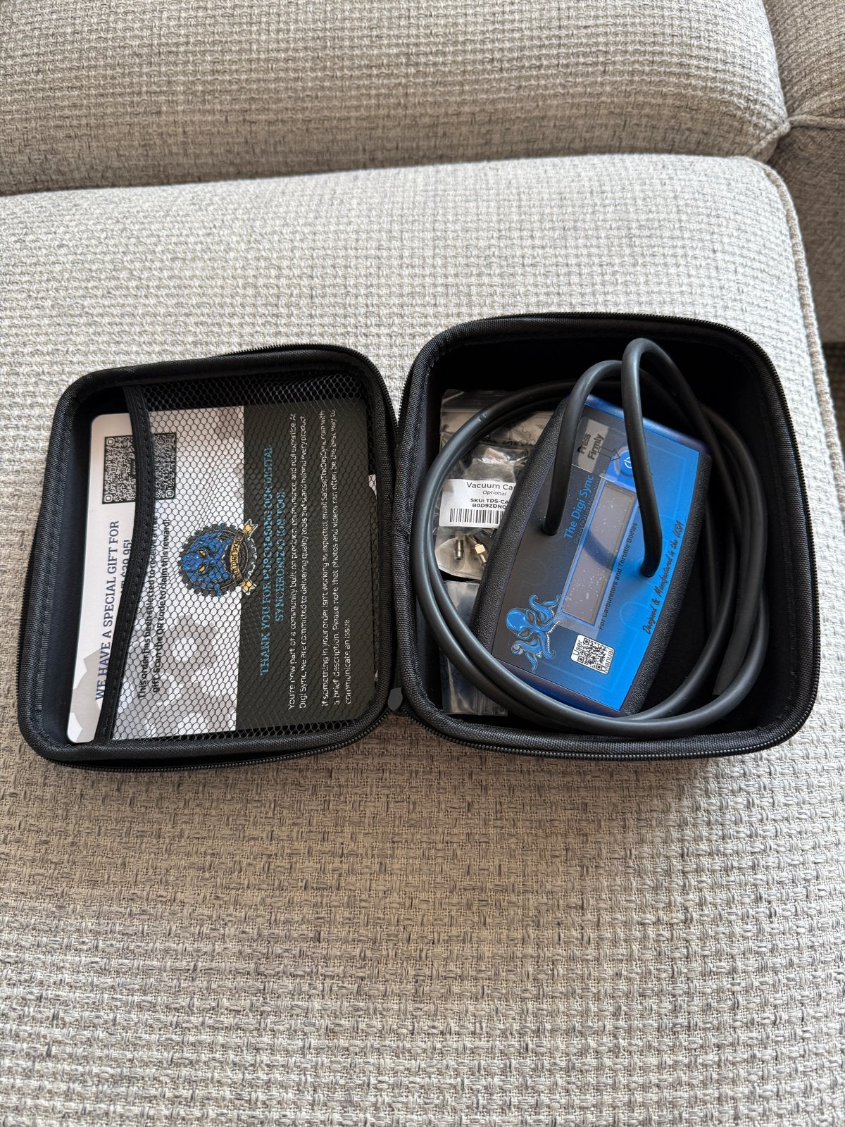 Nieuwe The Digi Sync Digitale Vacuümmeter & ITB Sync, Motoren, Ophalen of Verzenden