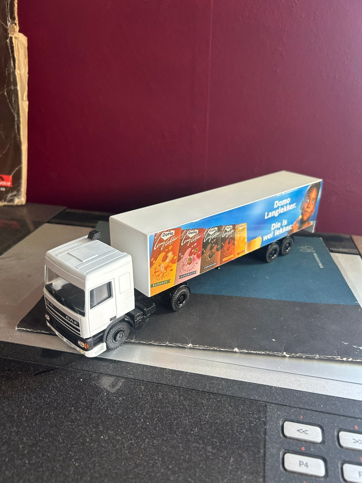 Lion car daf domo lang lekker, Ophalen of Verzenden, Zo goed als nieuw, Bus of Vrachtwagen, Lion Toys