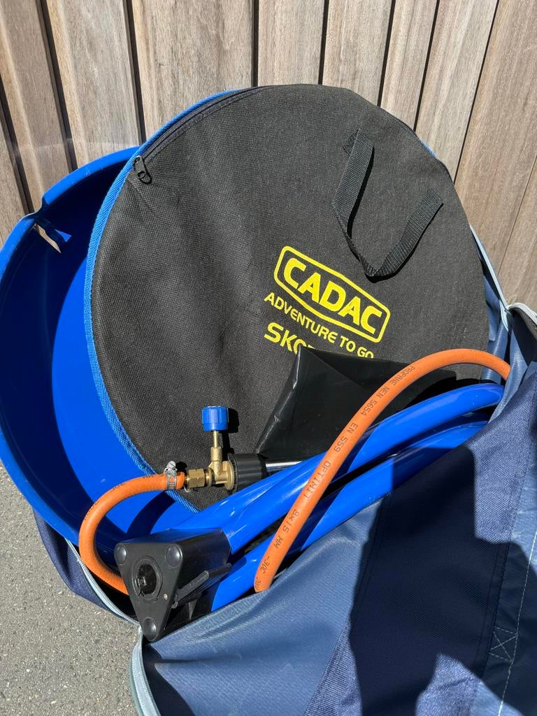 Cadac Skottelbraai met Braaibag - Compleet en Draagbaar, Ophalen of Verzenden, Gebruikt