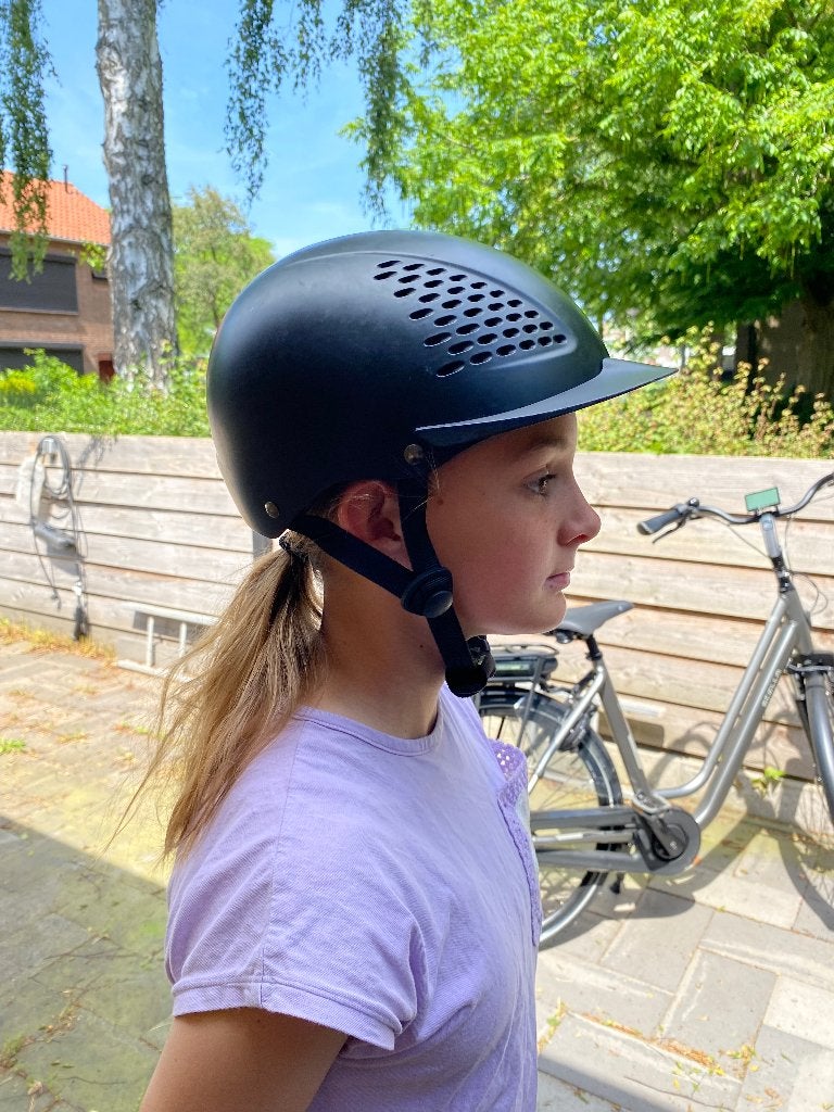 Kinder cap, Dieren en Toebehoren, Paardrijkleding, Gebruikt, Kinderen, Overige soorten, Ophalen of Verzenden