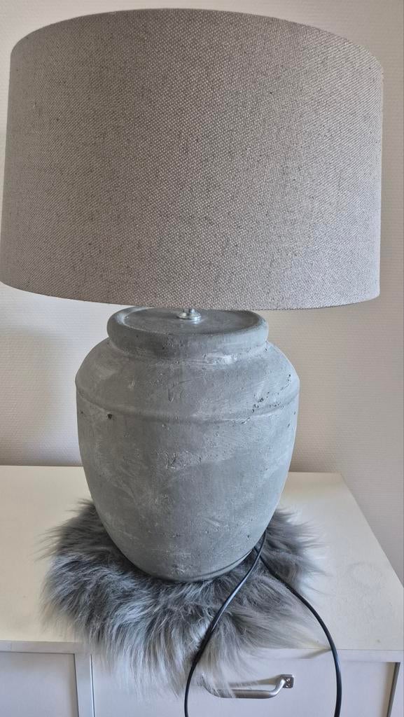 grote kruiklamp grijs, Ophalen of Verzenden, Zo goed als nieuw, Minder dan 50 cm