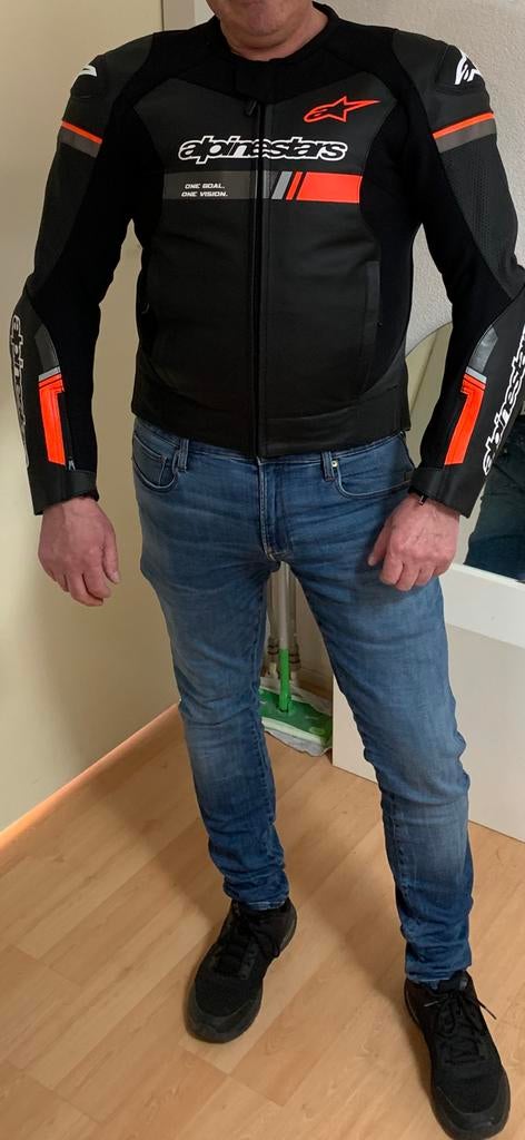 ALPINESTARS MOTOR PAK NIEUW MAAT 54 NOOIT GEBRUIKT, Motoren, Kleding | Motorkleding, Ophalen of Verzenden, Nieuw met kaartje, Combipak