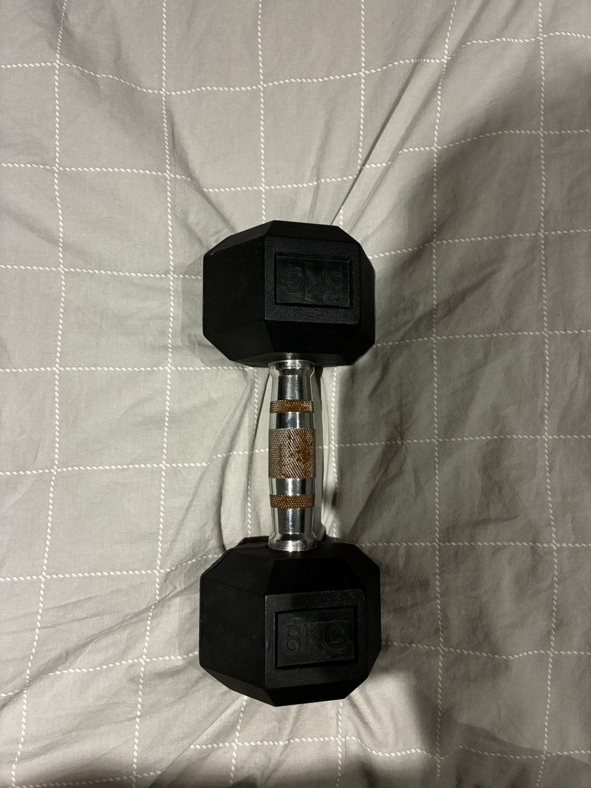 Hexa Dumbell 8KG, Ophalen of Verzenden, Zo goed als nieuw, Dumbbell