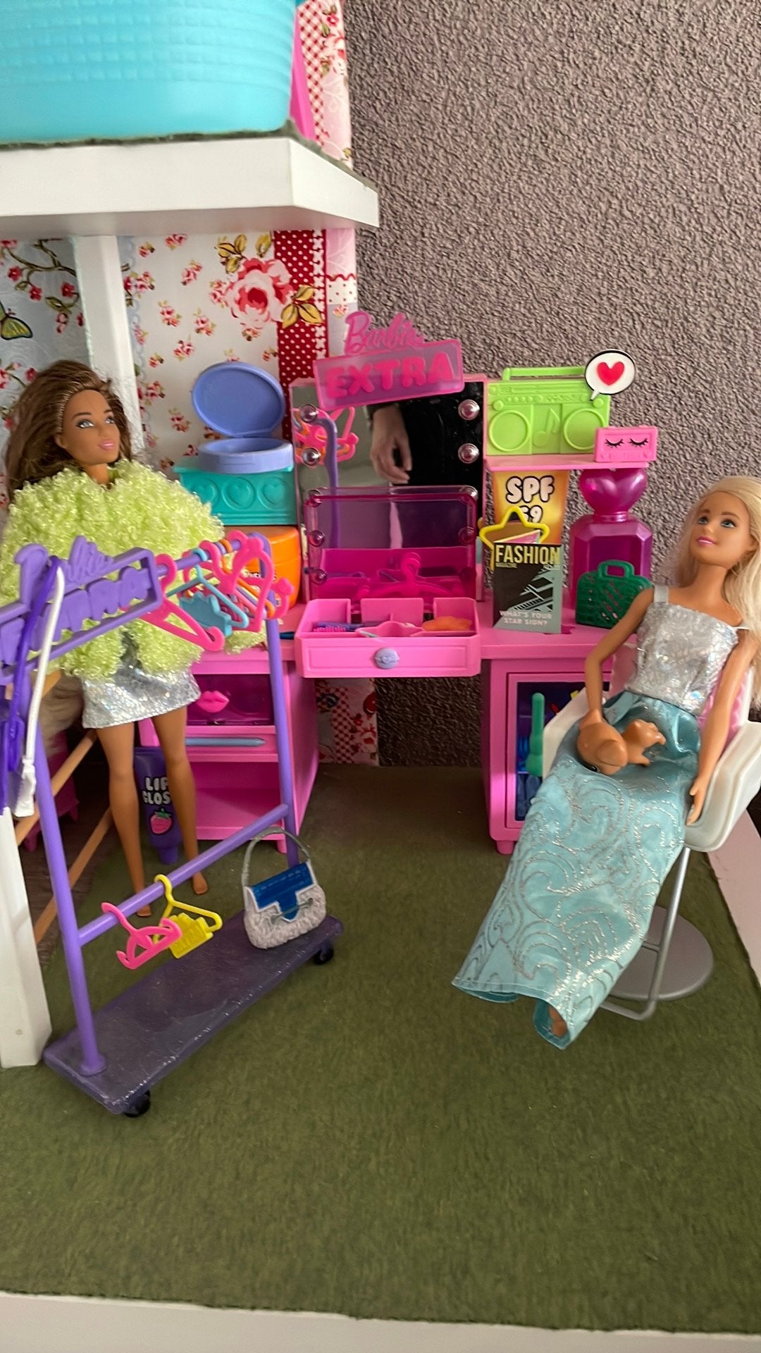 Barbie fashion set, Ophalen of Verzenden, Zo goed als nieuw, Toebehoren