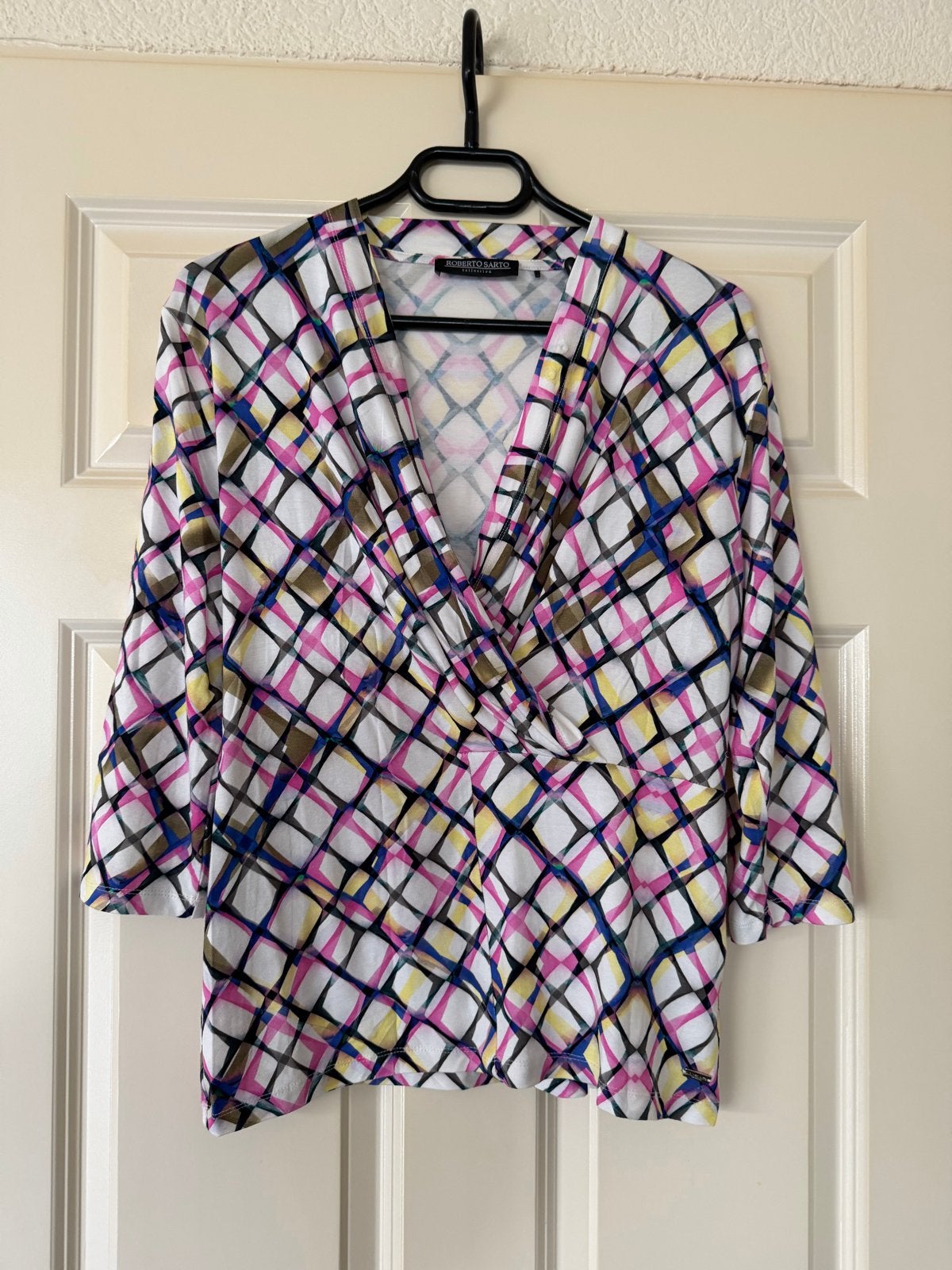 Roberto Sarto Collection Blouse - Multikleurig, Maat 38/40 (M), Meerkleurig, Ophalen of Verzenden, Zo goed als nieuw