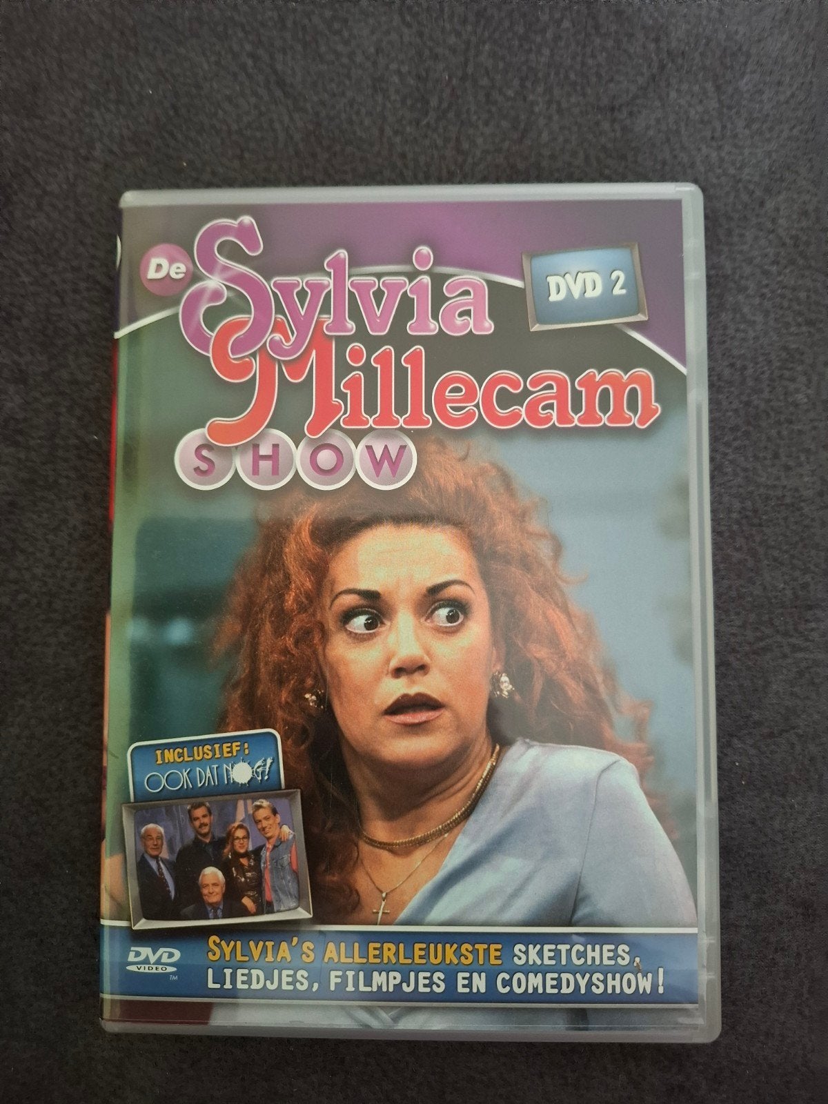 Dvds Sylvia Millecam show, Alle leeftijden, Ophalen of Verzenden, Zo goed als nieuw, Komedie