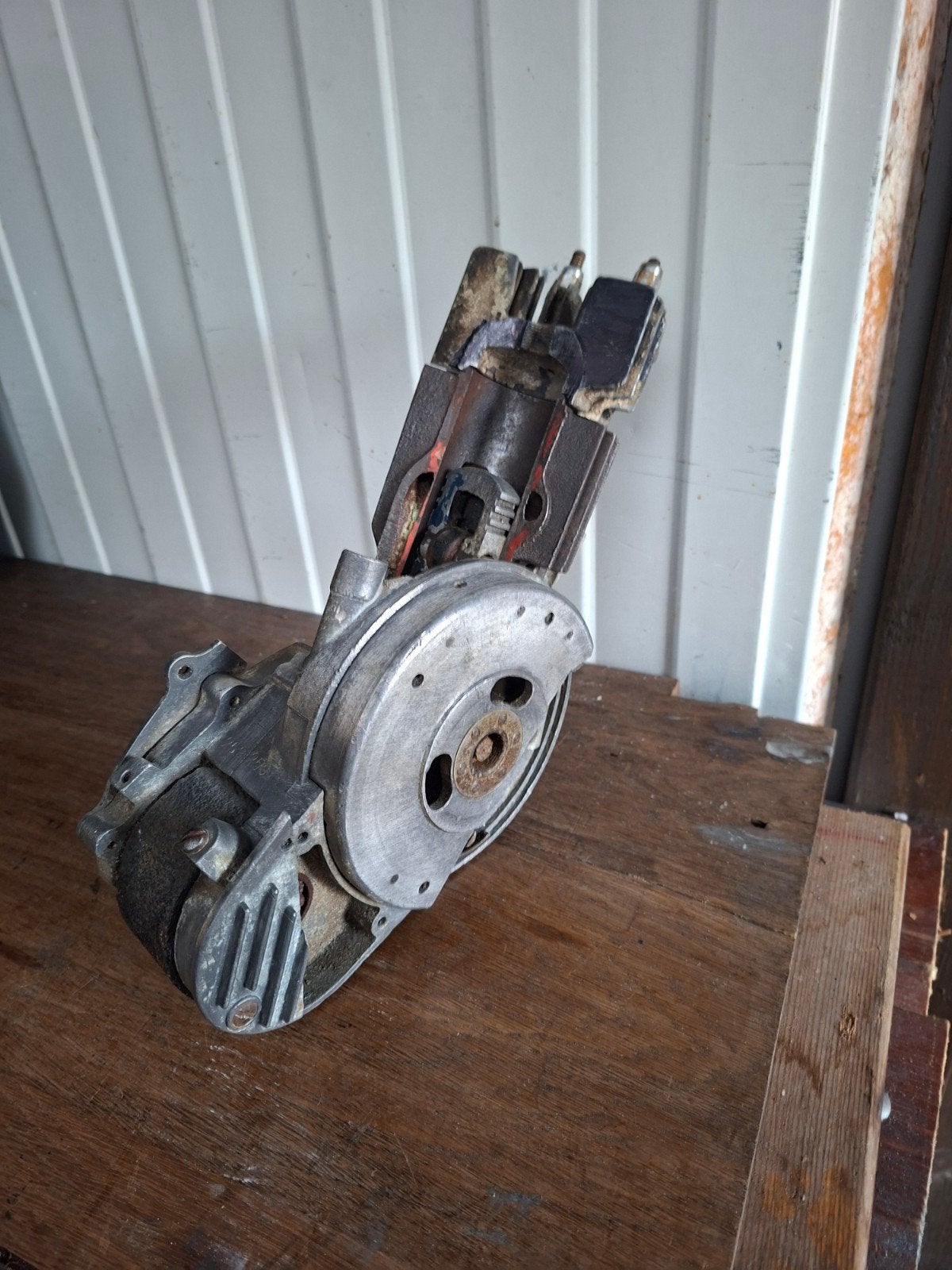 Hulpmotor Doorsneemodel  Schoolmodel ? Oldtimer motor, Fietsen en Brommers, Ophalen of Verzenden, Nieuw, Overige typen, Overige merken