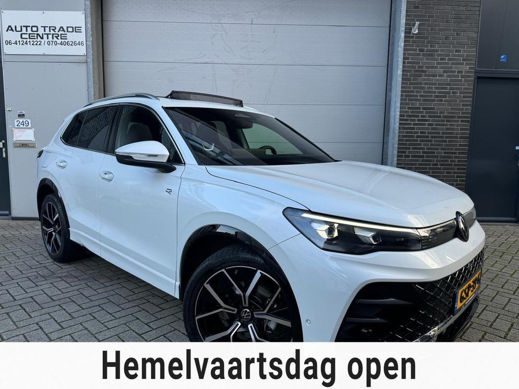 Volkswagen TIGUAN 1.5 eTSI R-Line [Pano|HUD|H&K|StuurVW|Trek, Euro 6, 4 cilinders, 150 pk, Wit