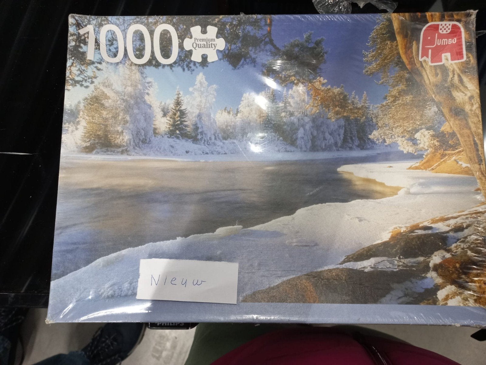 Nieuwe Jumbo legpuzzel 1000 stukjes - Winterlandschap, Ophalen, 500 t/m 1500 stukjes, Nieuw, Legpuzzel