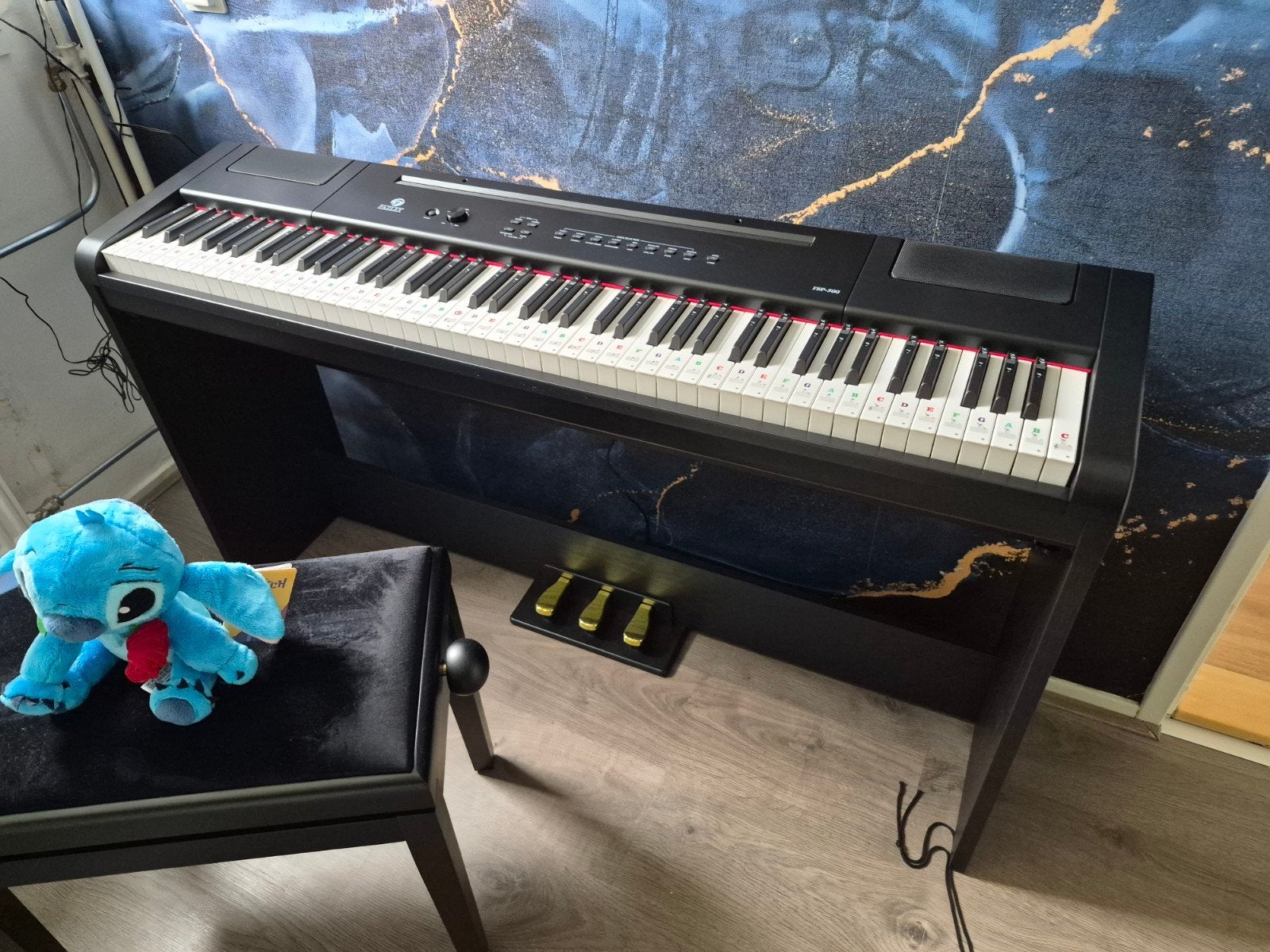 Fazley FSP-500 Digitale piano, Muziek en Instrumenten, Ophalen, Zo goed als nieuw, Zwart