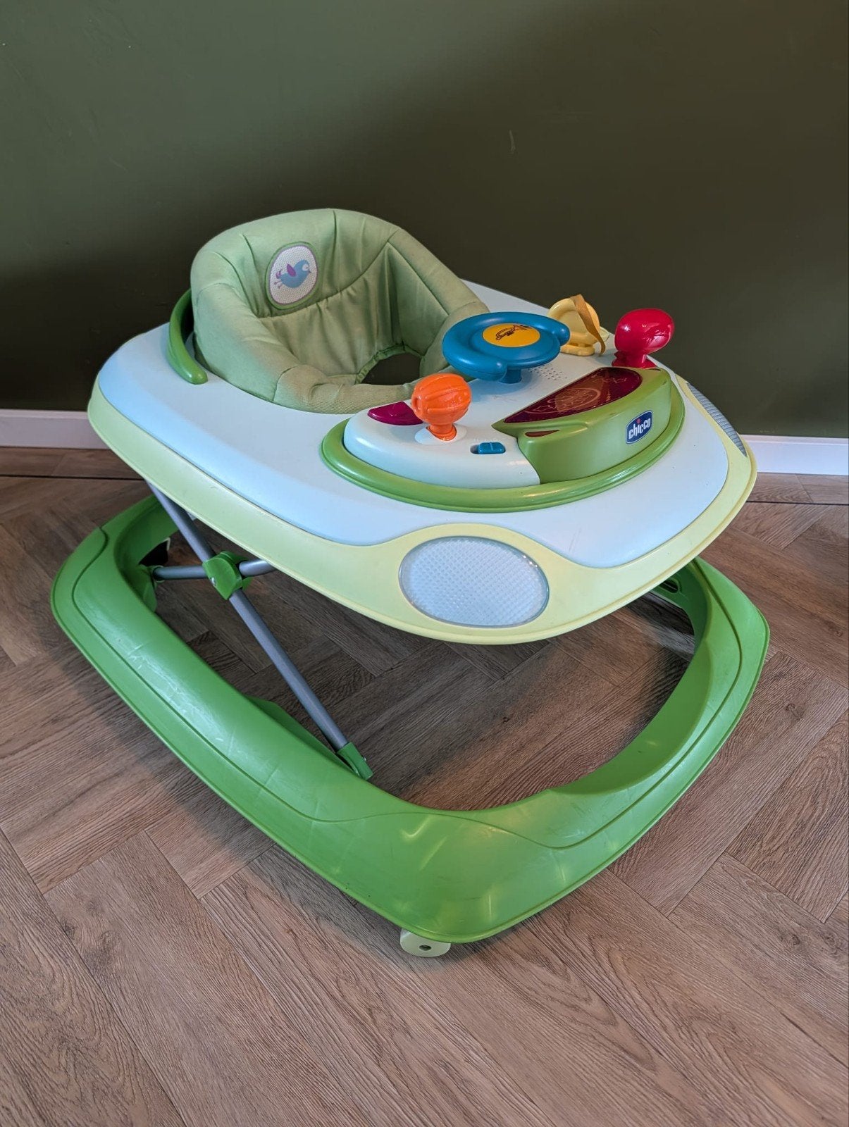Chicco Baby Walker - Groen, Kinderen en Baby's, Ophalen, Gebruikt