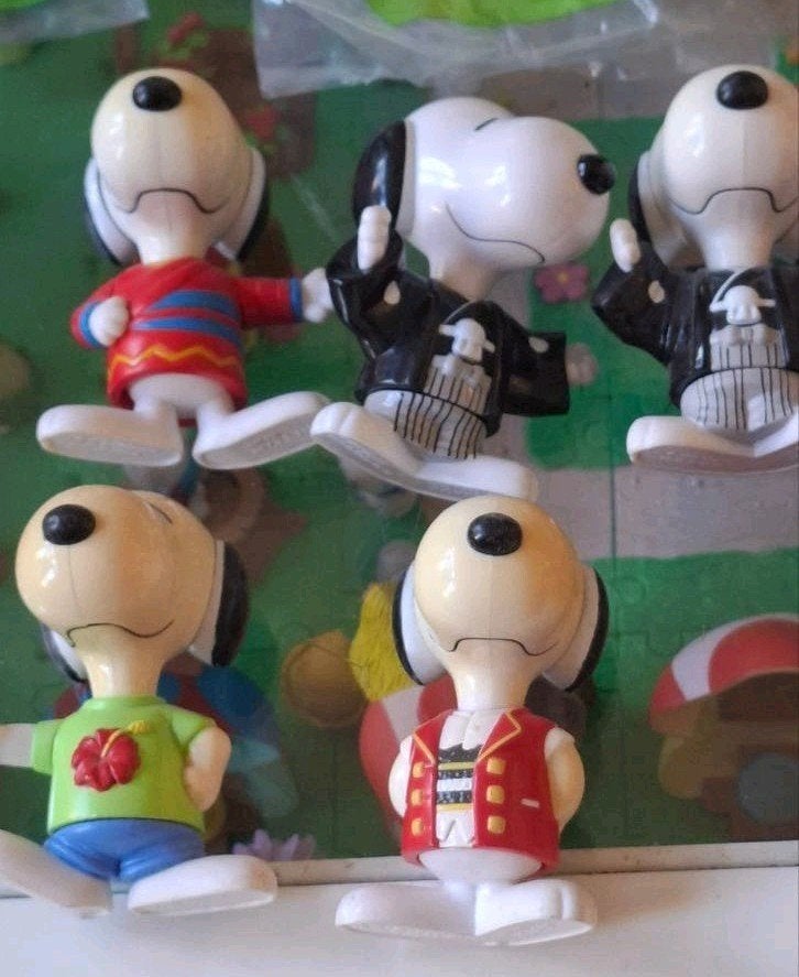 Snoopy World Tour McDonald's Happy Meal Figuren Collectie, Ophalen of Verzenden, Zo goed als nieuw, Jongen of Meisje
