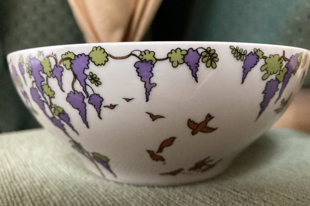 Fraai Art Deco schaaltje 1900 patroon van Villeroy & Boch, Ophalen