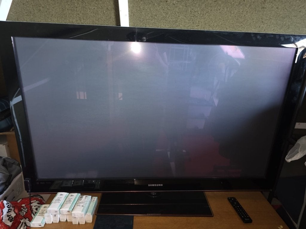 Samsung 50 inch Full HD Plasma TV – goed werkend, Audio, Tv en Foto, Ophalen, Gebruikt, 100 Hz, Samsung