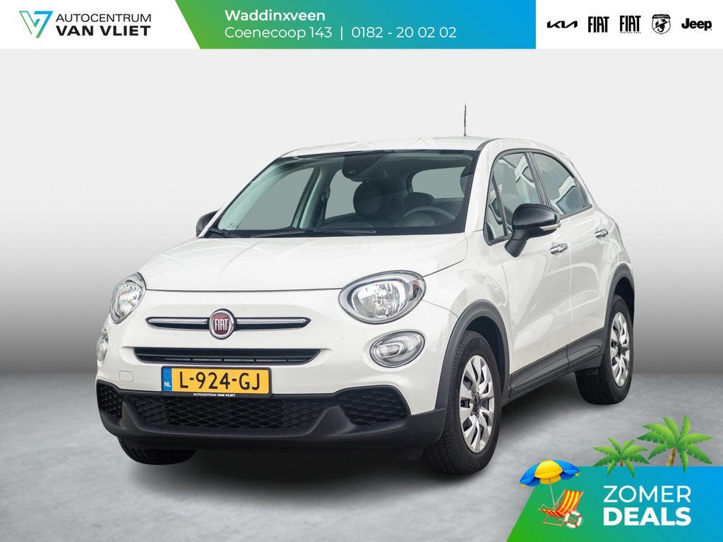Fiat 500X 1.0 FireFly Turbo 120pk Cult, Stof, Start-stop-systeem, Met garantie (alle), 500X